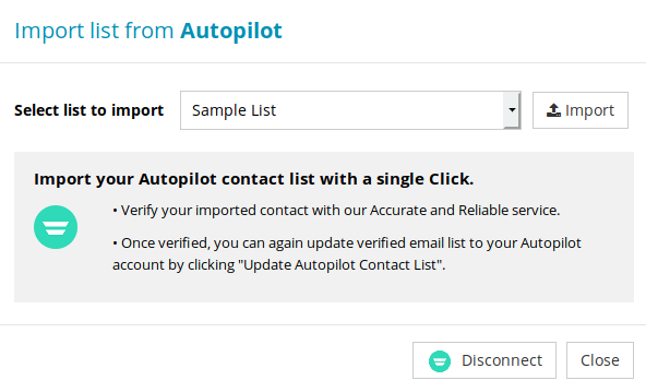 Import Subscriber Lists from Autopilot