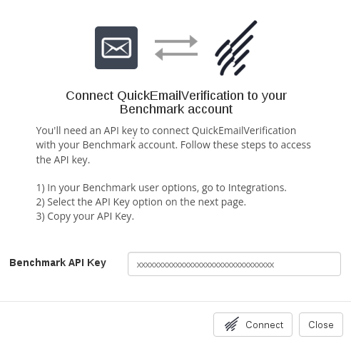 Connect with Benchmark