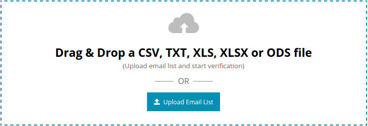 Upload email list