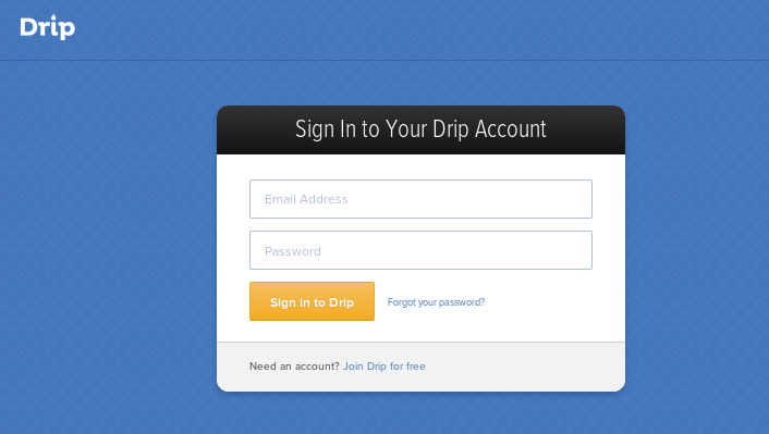 Login to Drip