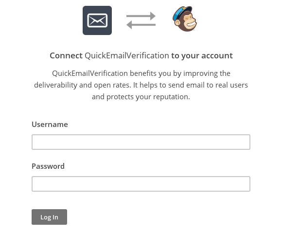 Mailchimp login