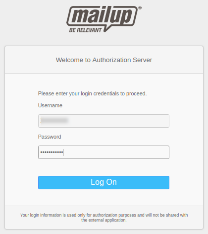 MailUp login