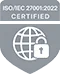 ISO 27001 Certified